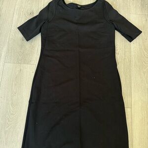 Talbots Classic Black Long Sleeve Dress